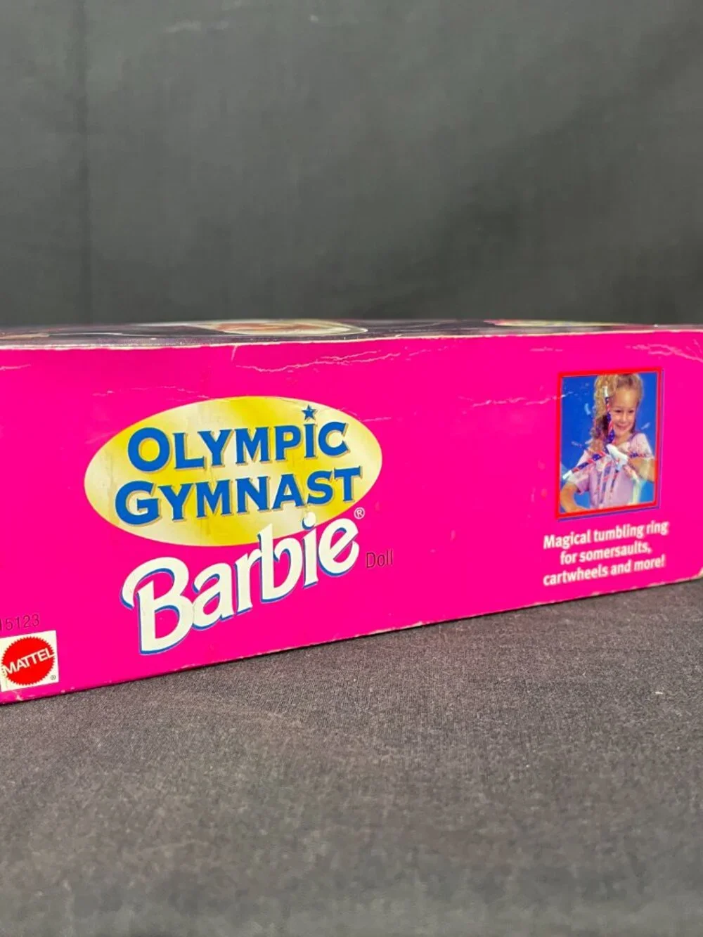 1995 Mattel Olympic Gymnast Barbie Doll Atlanta Games Special Edition